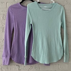 2 Old Navy Long Sleeve Tee Shirts